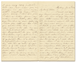 Hattie Purvis to Ellen Wright Garrison, 1856