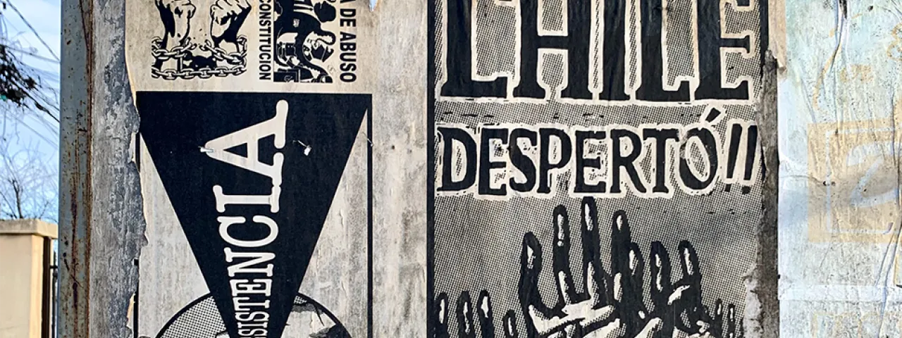Chile Despertó, Santiago, Photograph by Carla Puentes Hernández