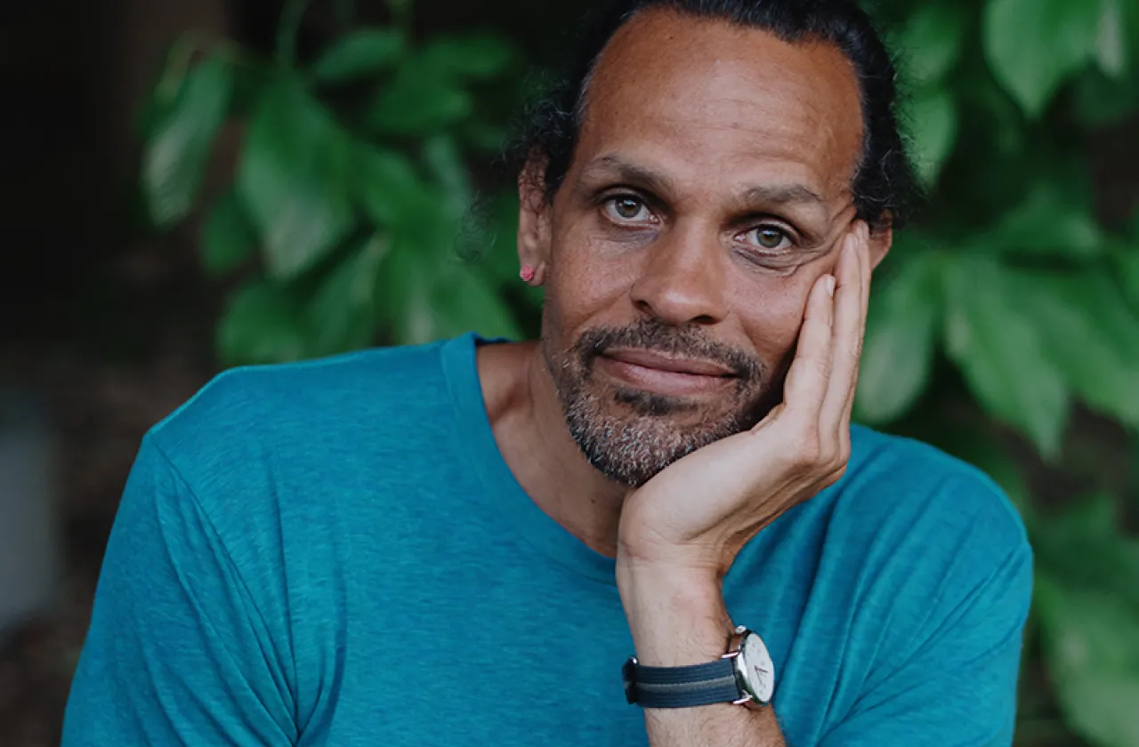 Photo of Ross Gay by Natasha Komoda