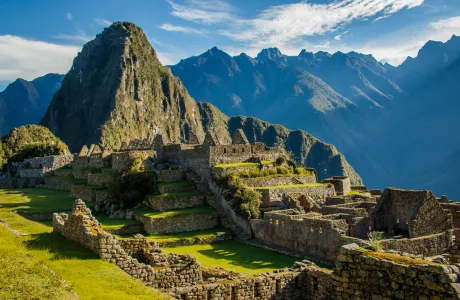 The ruins of Machu Picchu