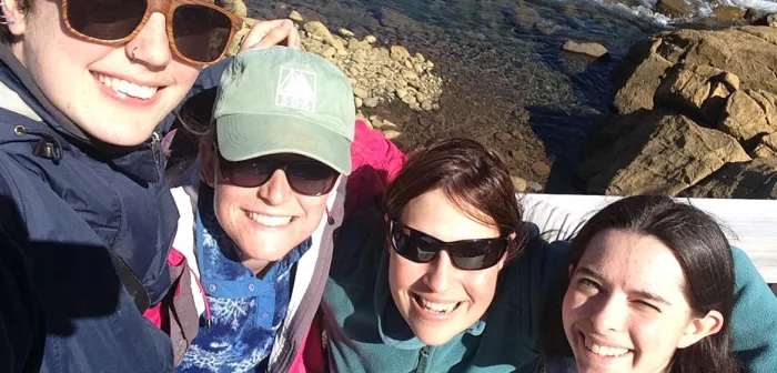 Professor Pruss's field crew in Newfoundland, 2015