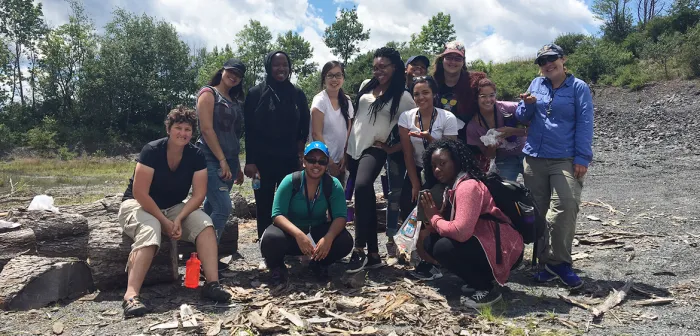 A NY State field trip for STEM Posse 2, July 2016