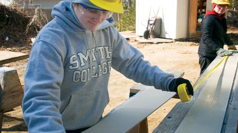 measuring a board