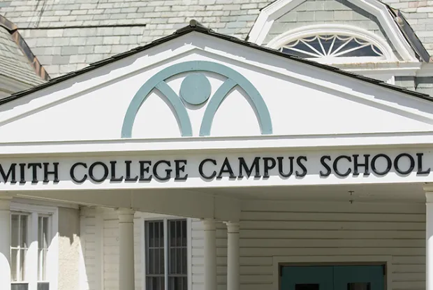 Front of the Smith College Campus School
